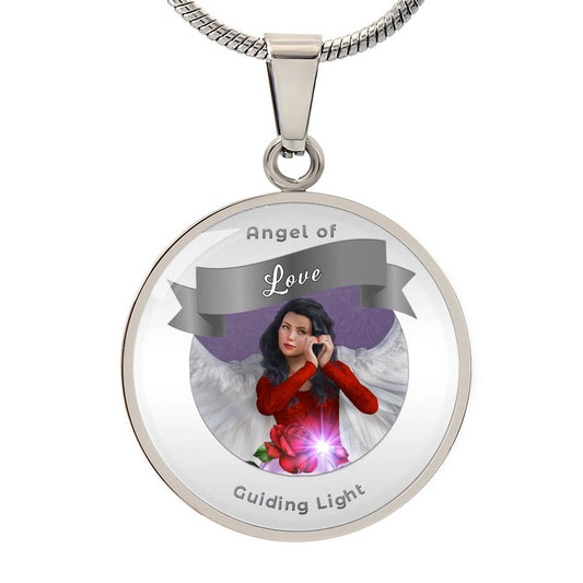 Love -  Guardian Angel Affirmation Pendant - More Than Charms