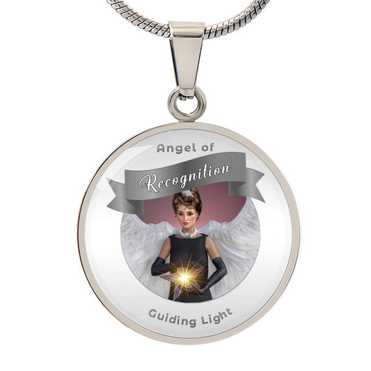 Recognition -  Guardian Angel Affirmation Pendant - More Than Charms