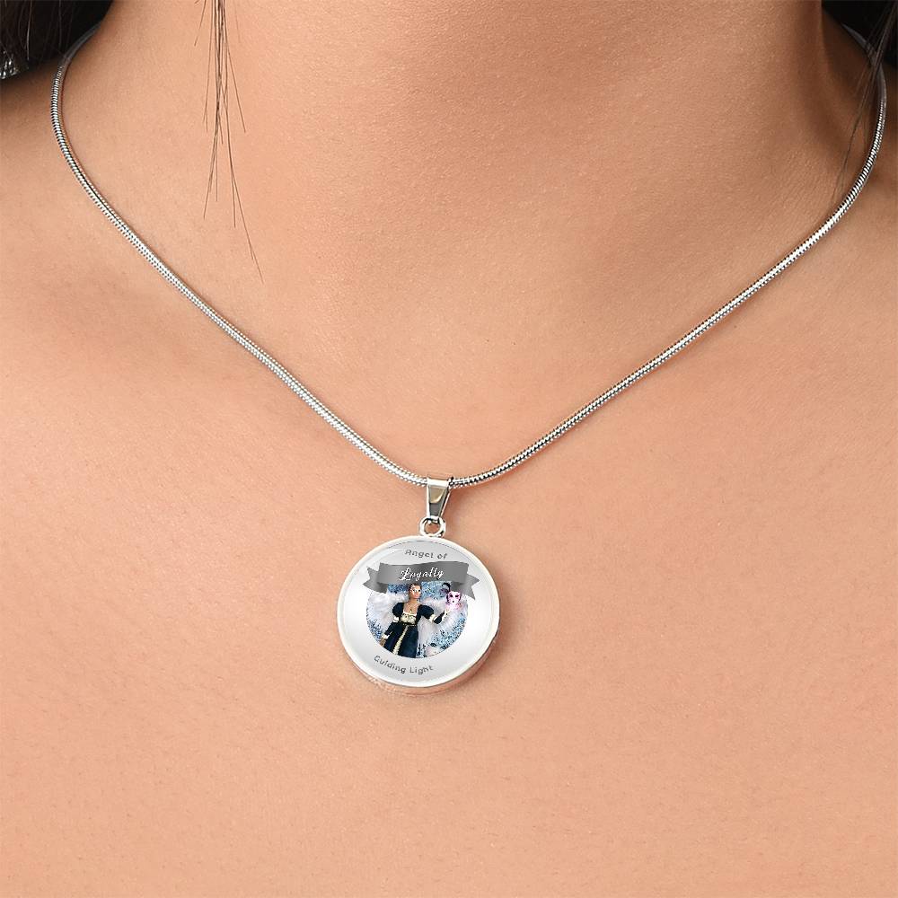 Loyalty -  Guardian Angel Affirmation Pendant - More Than Charms