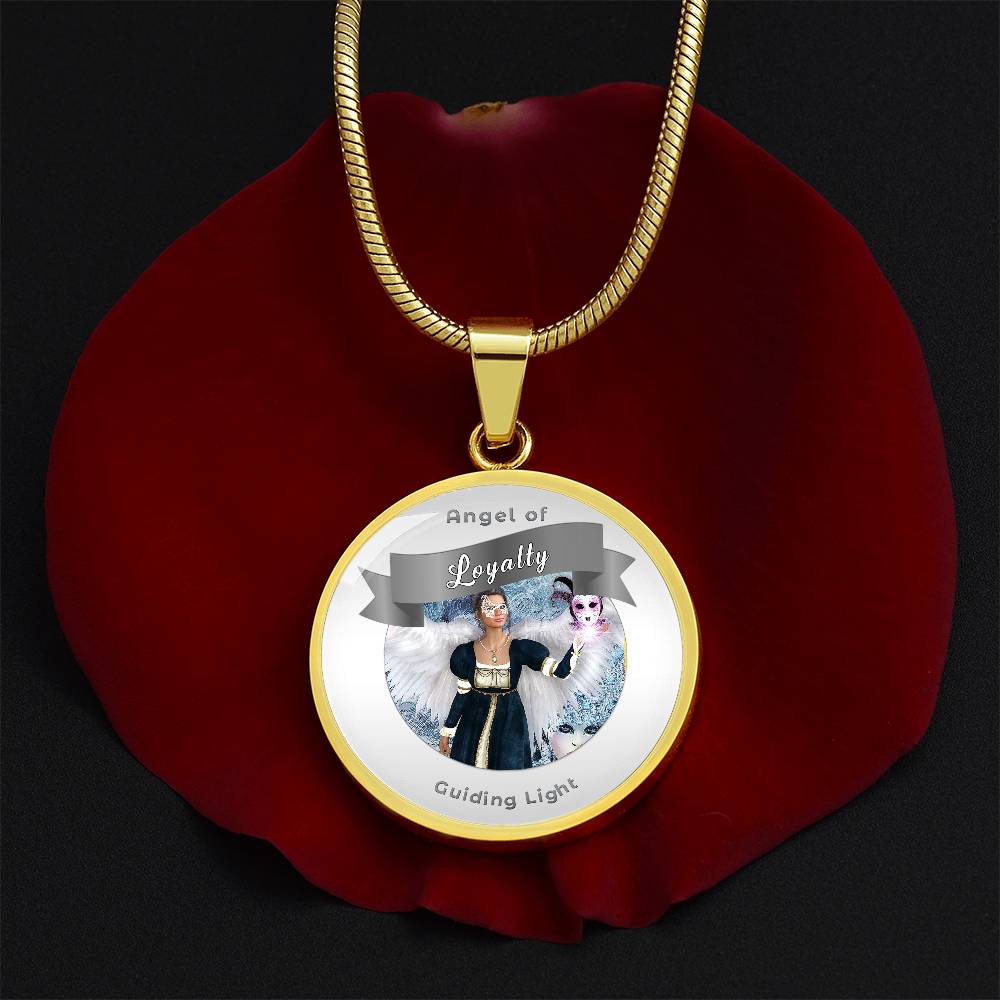 Loyalty -  Guardian Angel Affirmation Necklace - More Than Charms