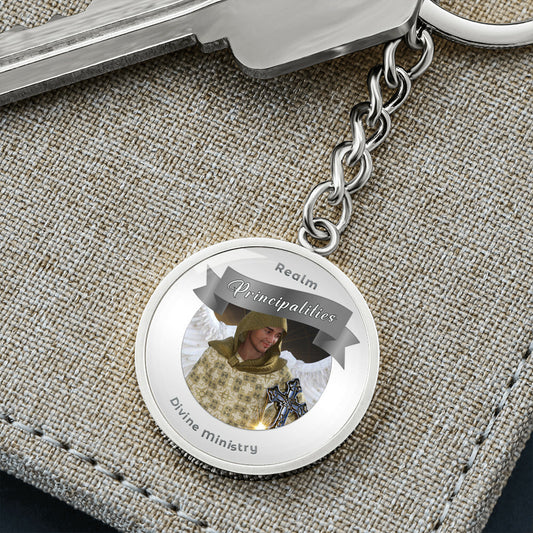 Principalities - Angelic Realm Affirmation Keychain - More Than Charms