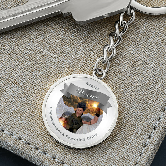 Powers - Angelic Realm Affirmation Keychain - More Than Charms