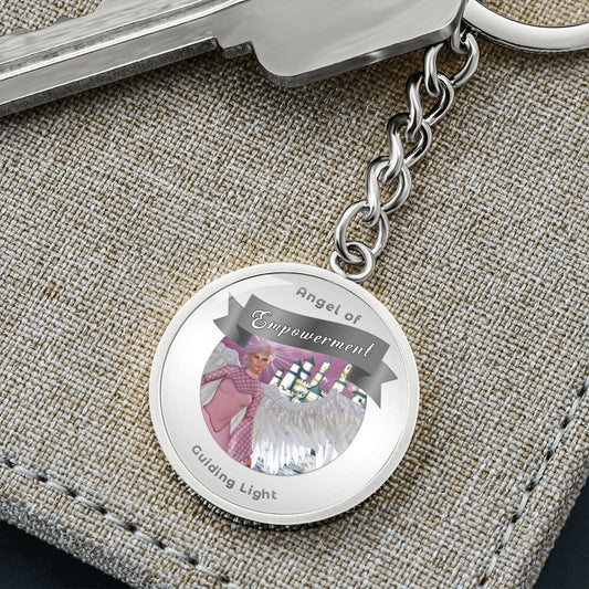 Empowerment - Guardian Angel Affirmation Keychain - More Than Charms