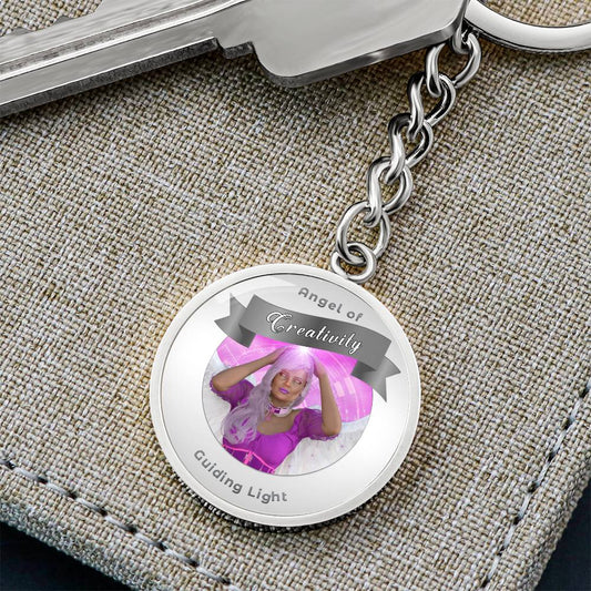 Creativity - Guardian Angel Affirmation Keychain - More Than Charms