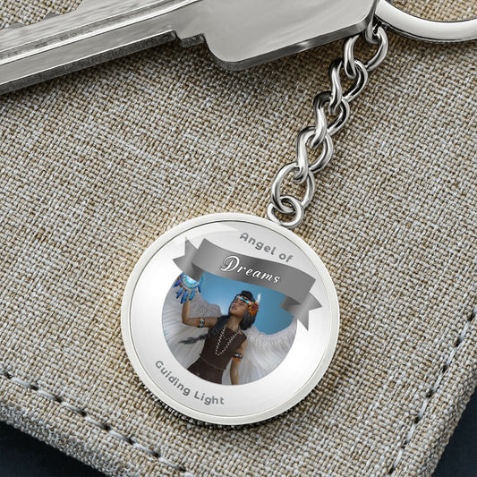 Dream - Guardian Angel Affirmation Keychain - More Than Charms
