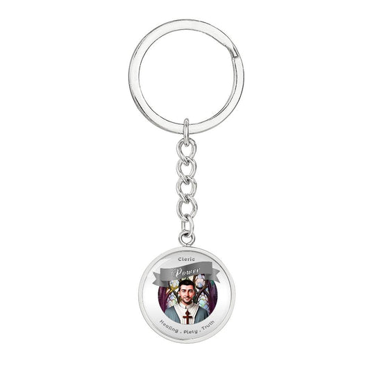 Cleric  - RPG Fantasy Affirmation Keychain  - More Than Charms