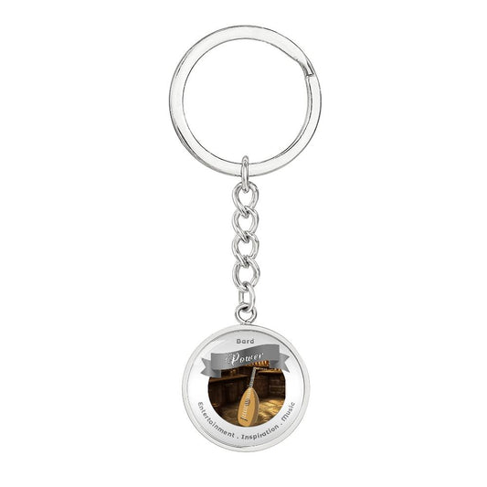 Bard 2  - RPG Fantasy Affirmation Keychain  - More Than Charms