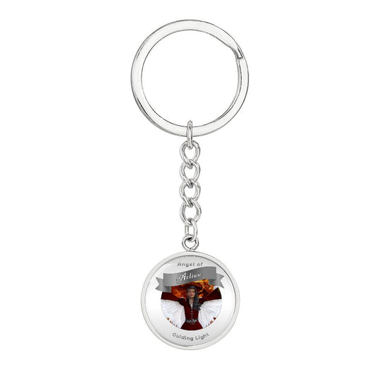 Action - - Guardian Angel Affirmation Keychain - More Than Charms
