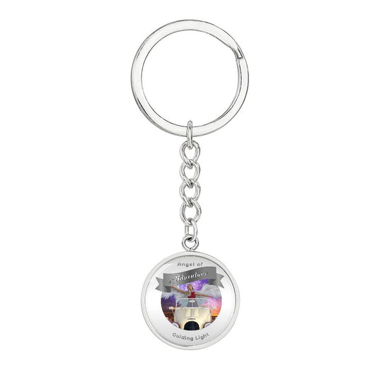 Adventure - Guardian Angel Affirmation Keychain - More Than Charms