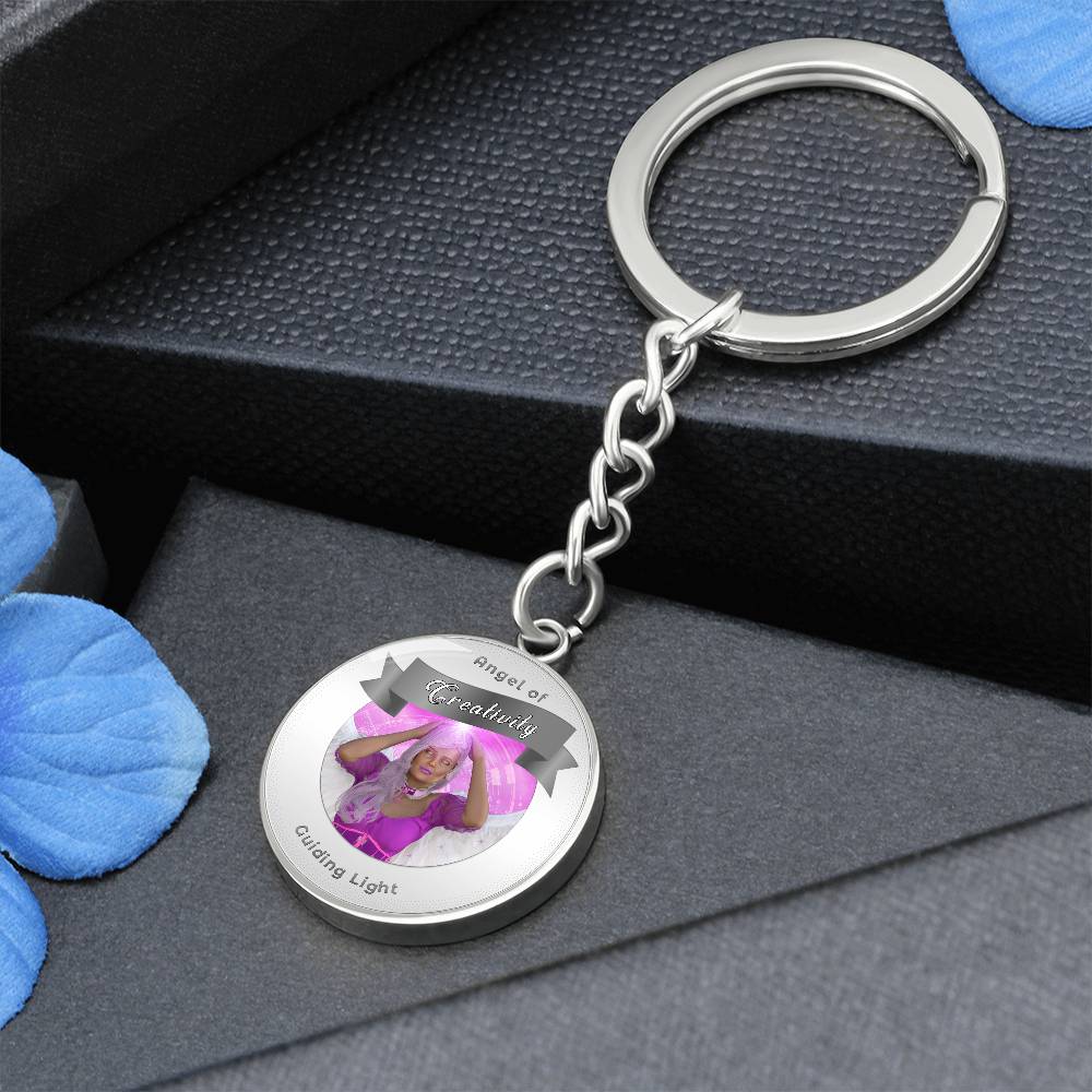 Creativity - Guardian Angel Affirmation Keychain - More Than Charms