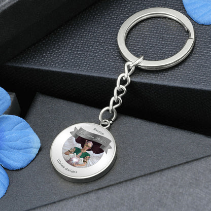 Guardian Angels - Angelic Realm Affirmation Keychain For Divine Guidance - More Than Charms