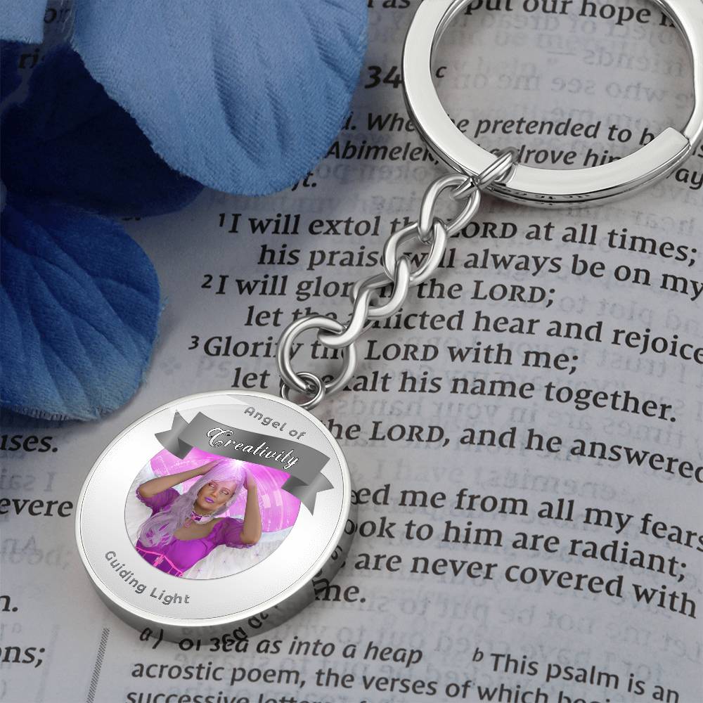 Creativity - Guardian Angel Affirmation Keychain - More Than Charms