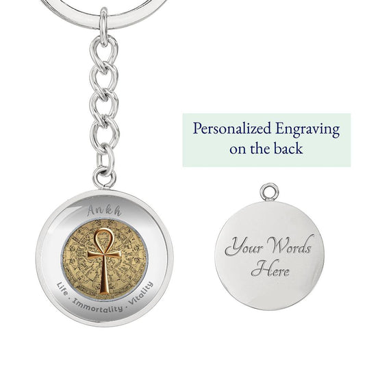 Ankh - Affirmation Keychain - More Than Charms