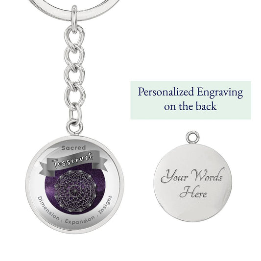 Tesseract  - Affirmation Keychain - More Than Charms