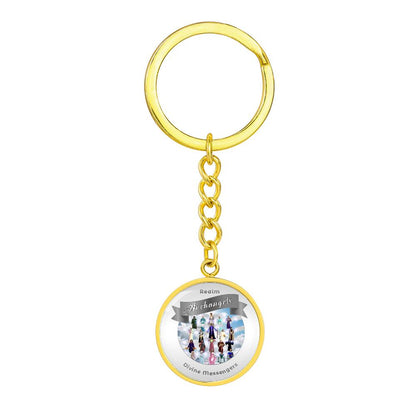 Archangels - Angelic Realm Affirmation Keychain For Divine Messengers - More Than Charms