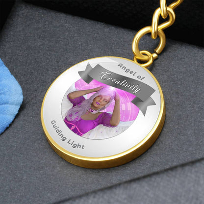 Creativity - Guardian Angel Affirmation Keychain - More Than Charms