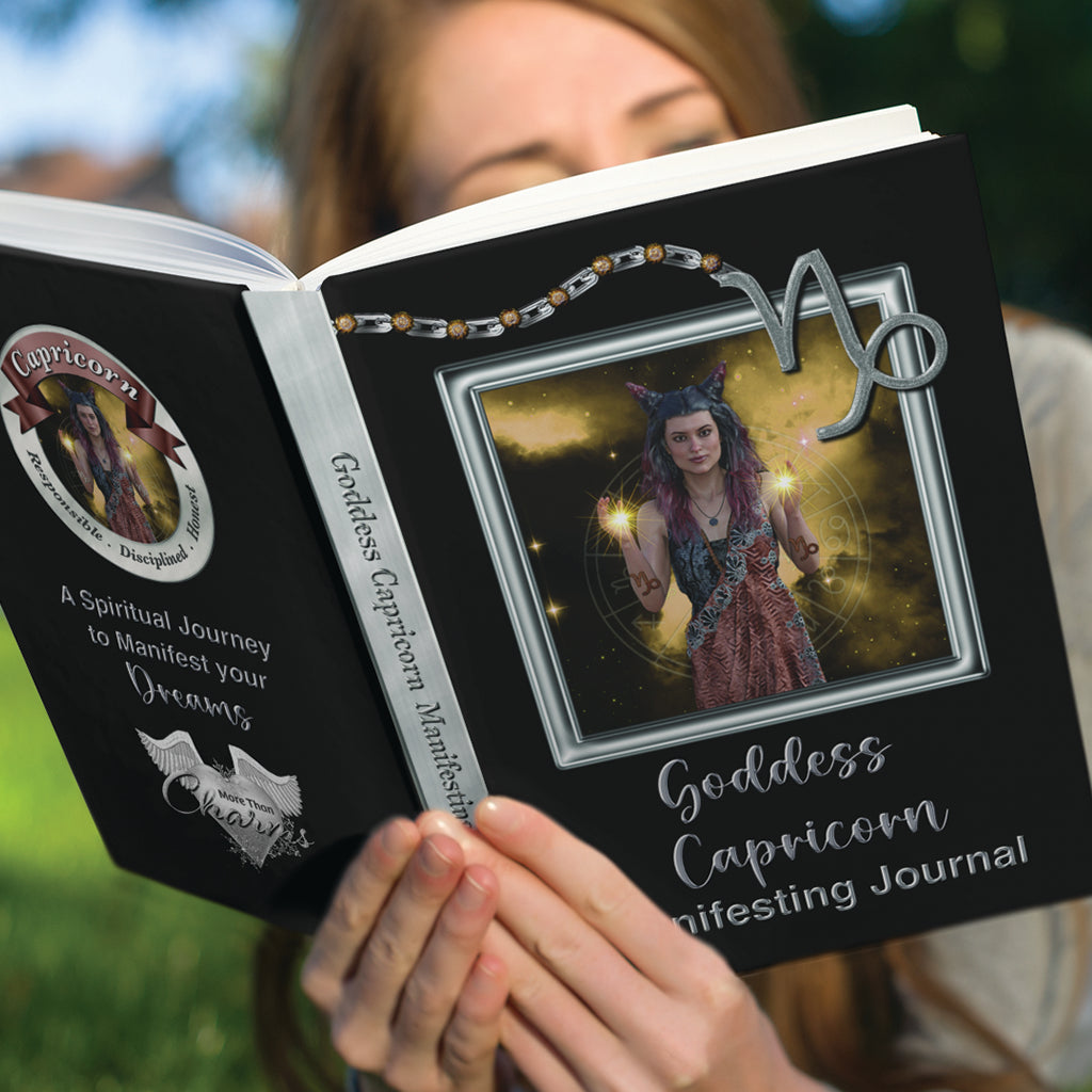 More Than Charms Goddess Capricorn Manifesting journal