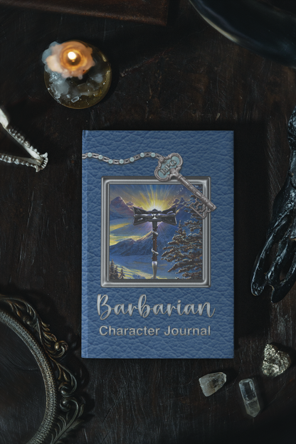 More Than Charms Barbarian RPG Character Journal