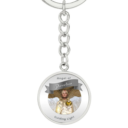 Direction - Guardian Angel Affirmation Keychain - More Than Charms