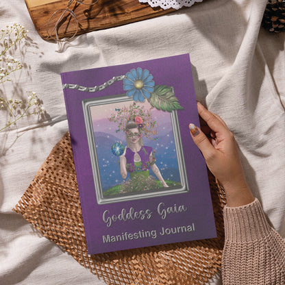 More Than Charms Goddess Gaia Manifesting journal