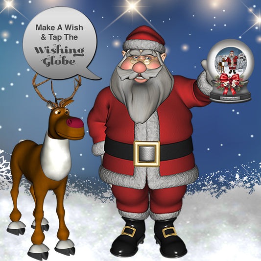 Santa's Wishing Globe App- Embrace The Possibility! - More Than Charms - Download For FREE
