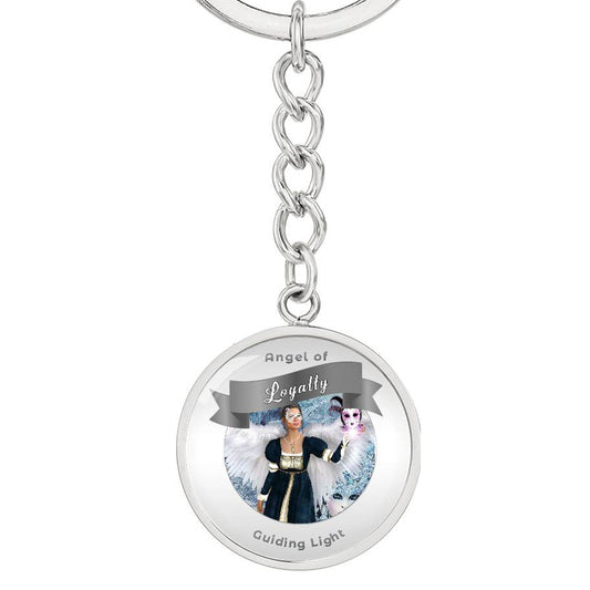 Loyalty - Guardian Angel Affirmation Keychain - More Than Charms