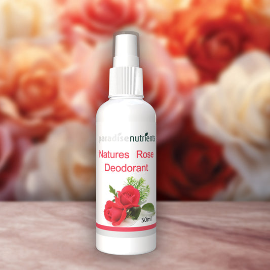 Nature's Rose Deodorant - Paradise Nutrients - More Than Charms