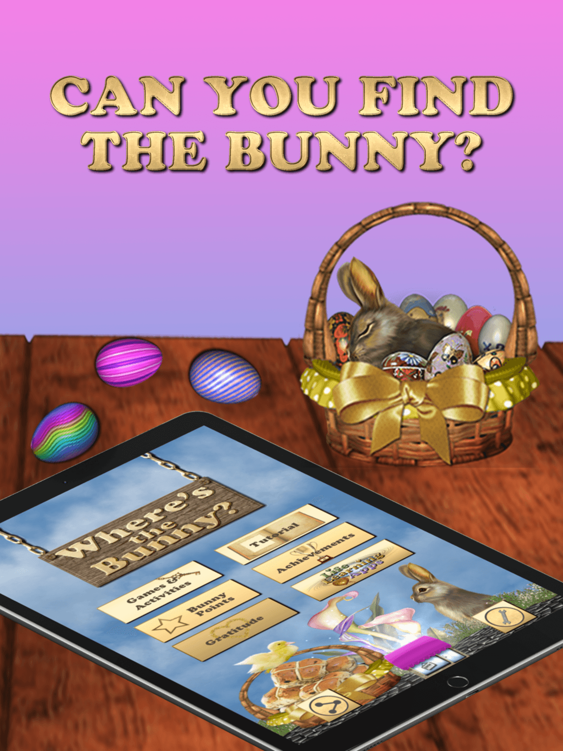 More Than Charms Where's The Bunny? App