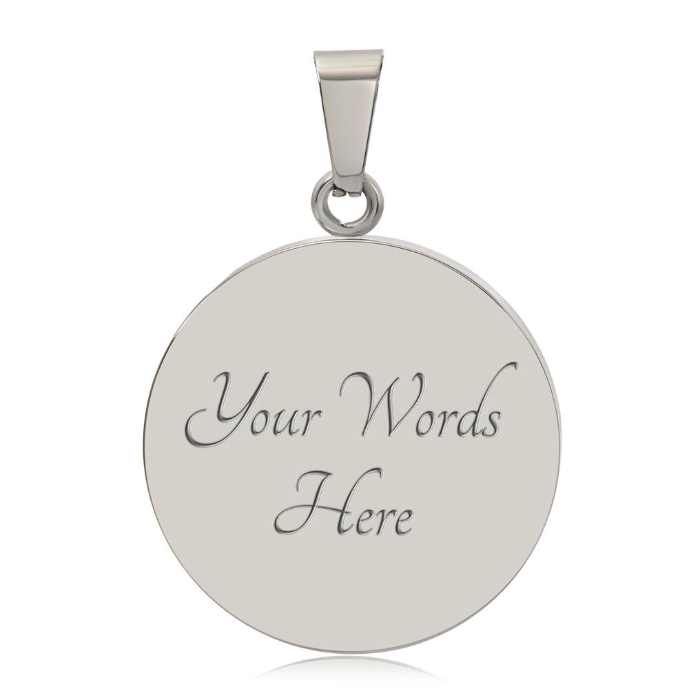 More Than Charms Seraphim Affirmation Pendant