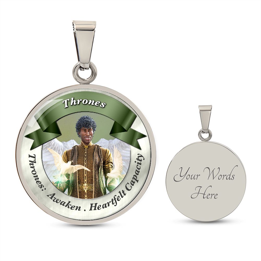 More Than Charms Thrones Affirmation Pendant