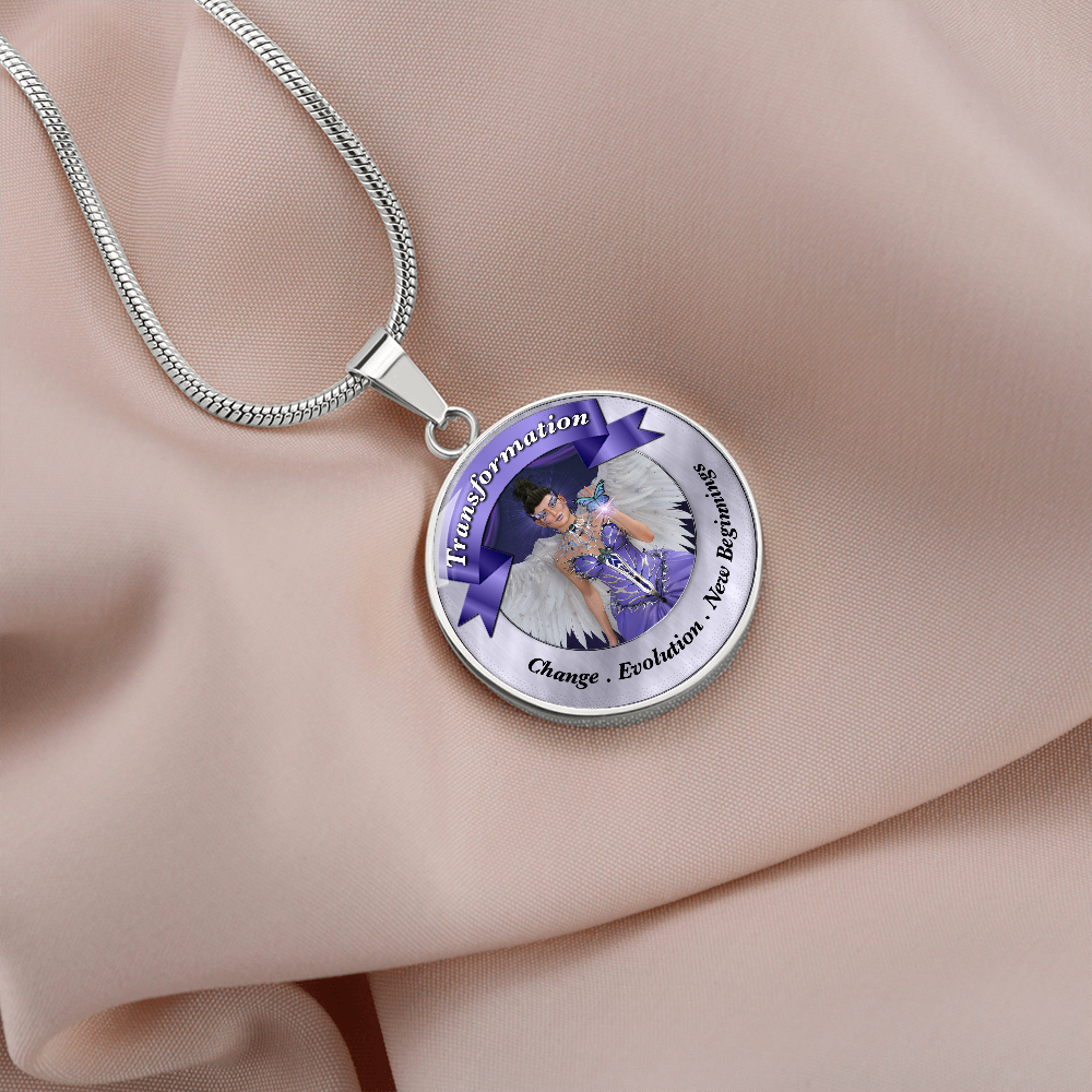 More Than Charms Angel of Transformation Luxury Affirmation Pendant
