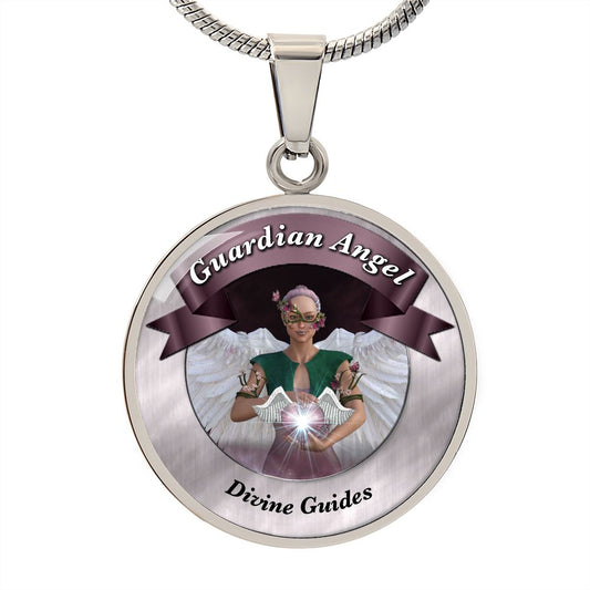 More Than Charms Guardian Angel Affirmation Pendant