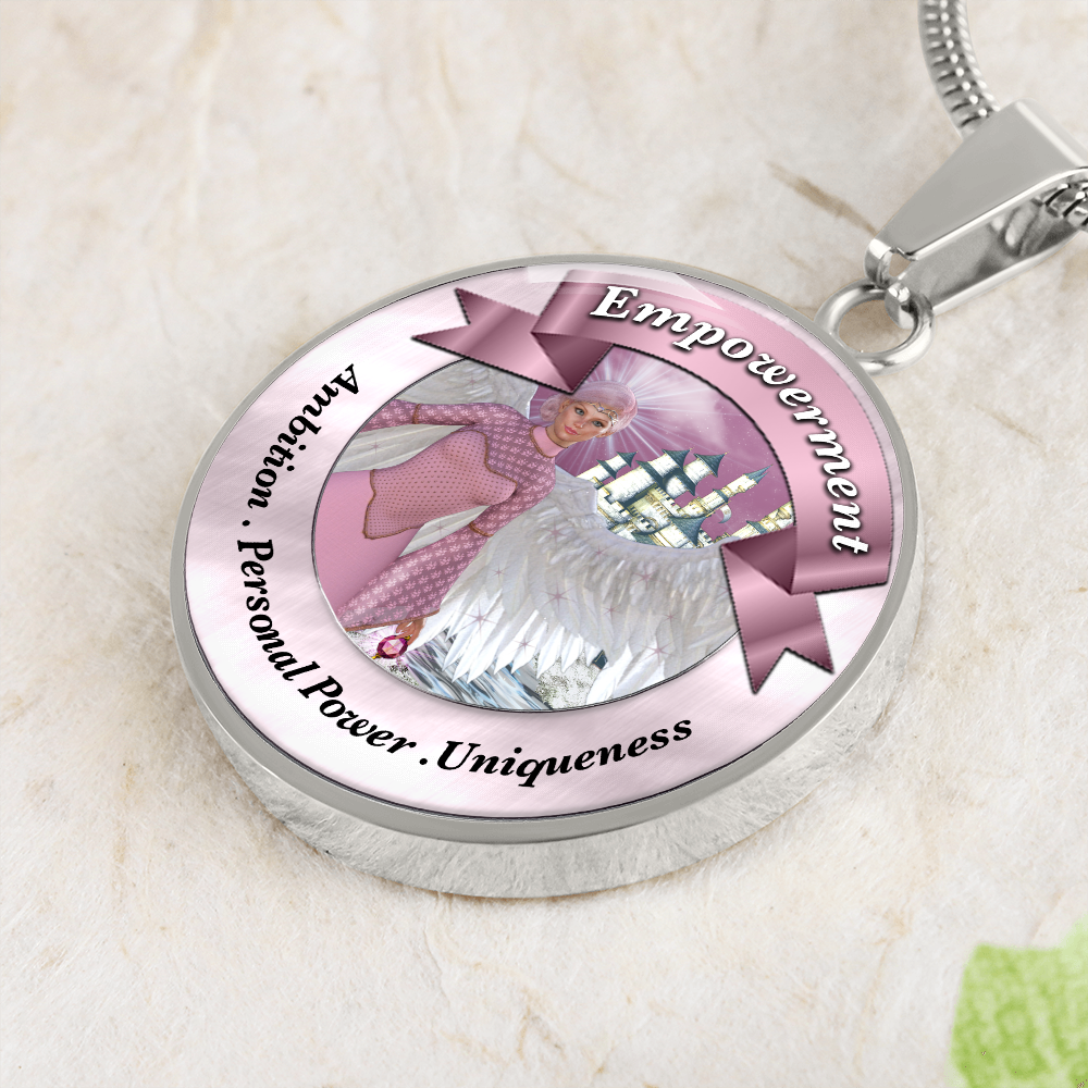 More Than Charms Angel of Empowerment Luxury Affirmation Pendant