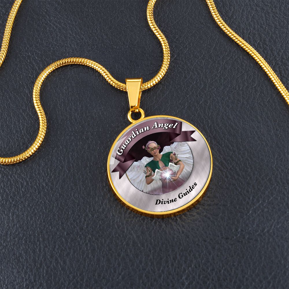 More Than Charms Guardian Angel Affirmation Pendant