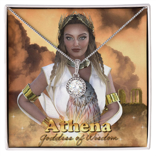 Athena Goddess of Wisdom - Eternal Hope Pendant