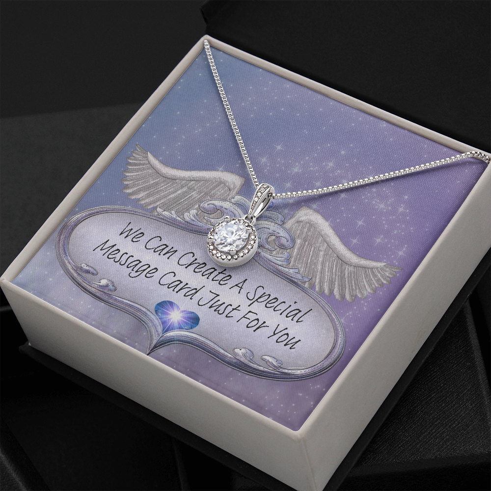 More Than Charms Eternal Hope Necklace with Customized Message Card