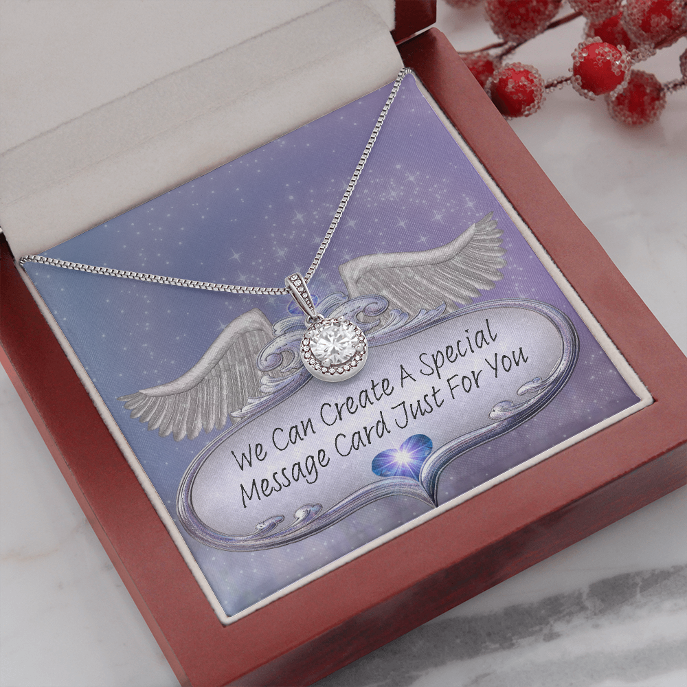More Than Charms Eternal Hope Necklace with Customized Message Card