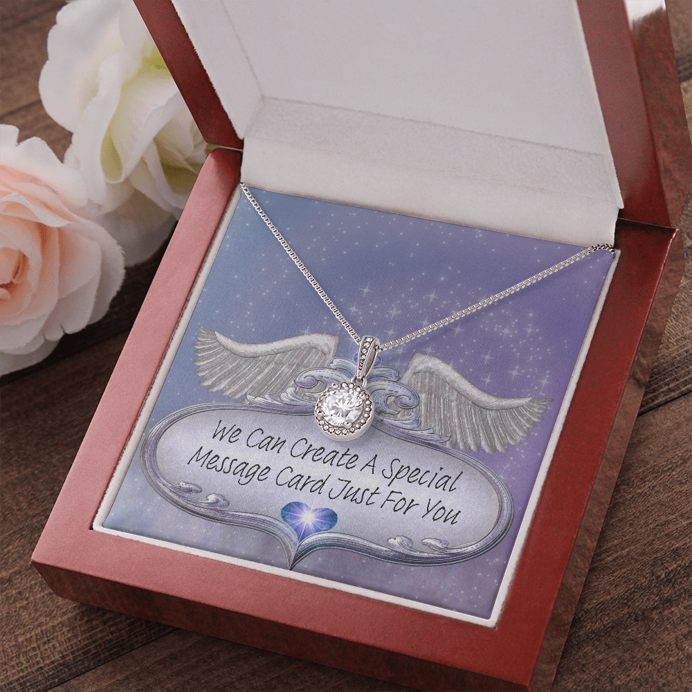 Eternal Hope Necklace with Customized Message Card