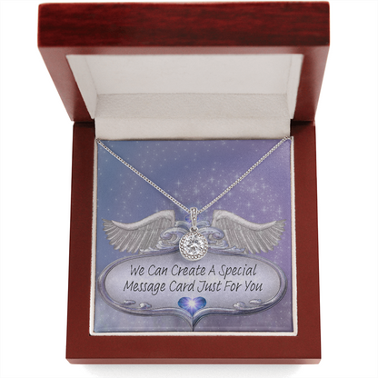 Eternal Hope Necklace with Customized Message Card