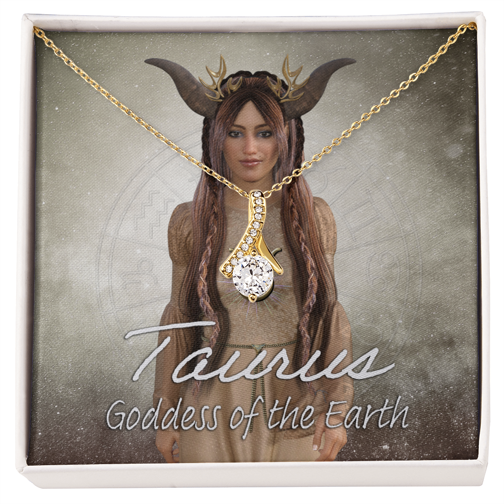 More Than Charms Taurus Goddess Alluring Beauty Necklace