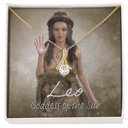 Leo Goddess Alluring Beauty Necklace