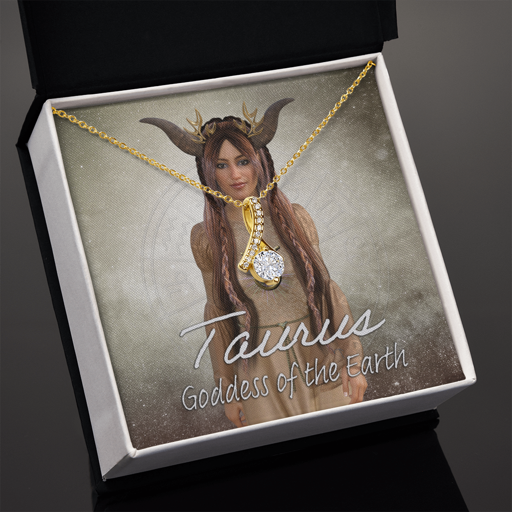More Than Charms Taurus Goddess Alluring Beauty Necklace