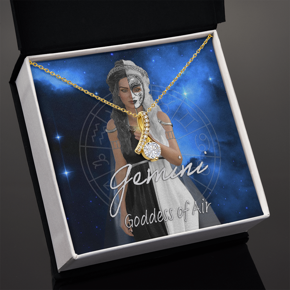 Gemini Goddess Alluring Beauty Necklace