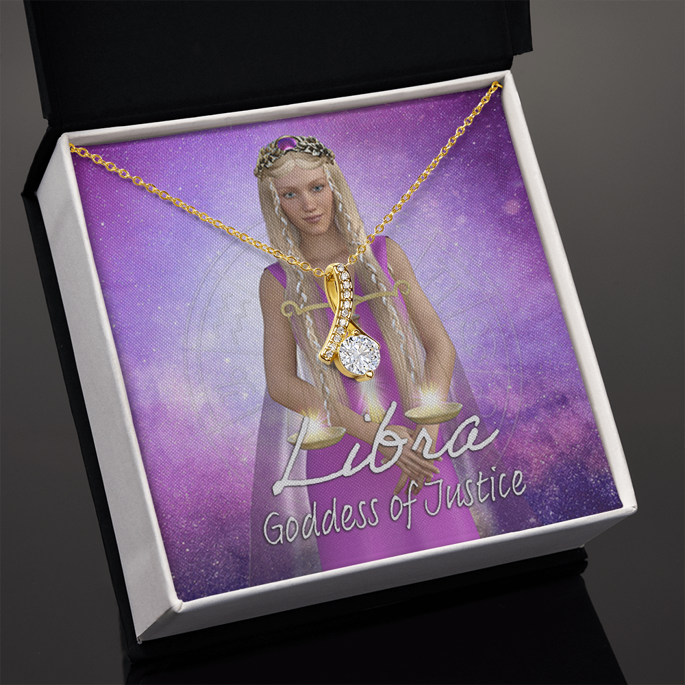More Than Charms Libra Goddess Alluring Beauty Necklace