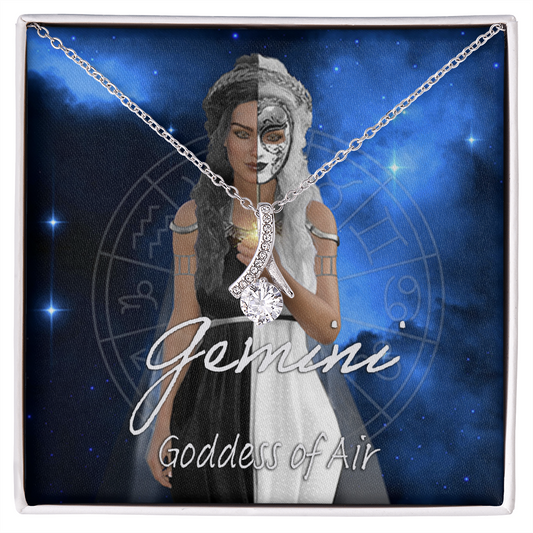 Gemini Goddess Alluring Beauty Necklace