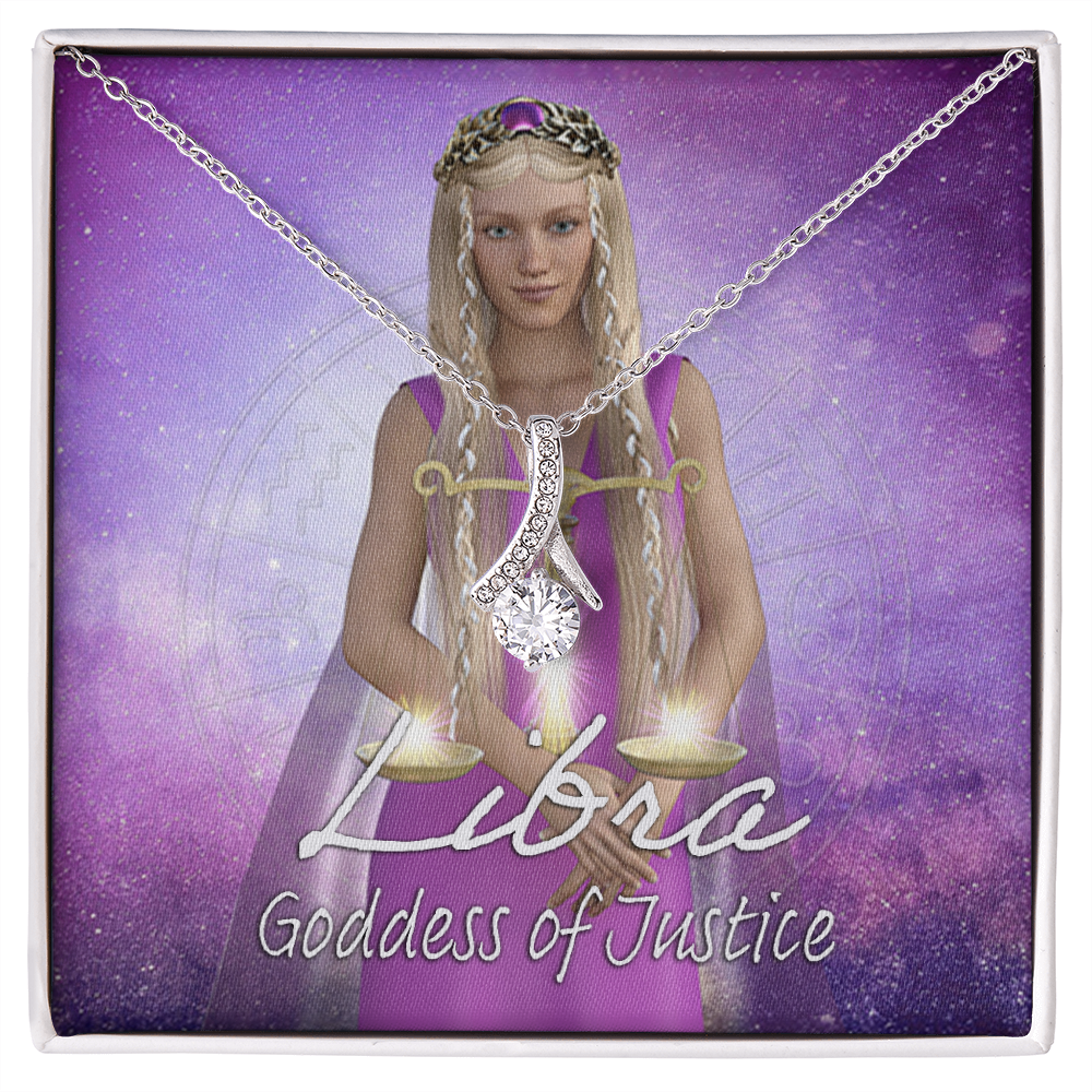 More Than Charms Libra Goddess Alluring Beauty Necklace