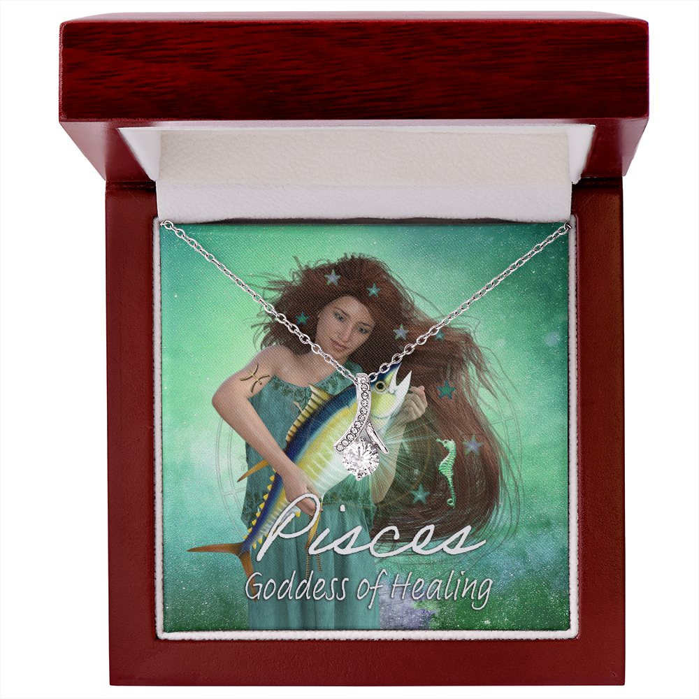 More Than Charms Pisces Goddess Alluring Beauty Necklace