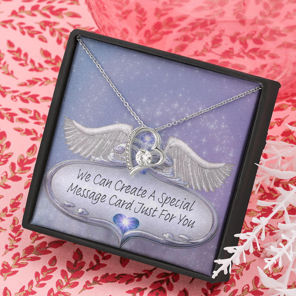More Than Charms Forever Love with Customized Message Card
