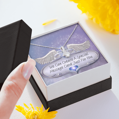 Alluring Beauty and Customized Message Card