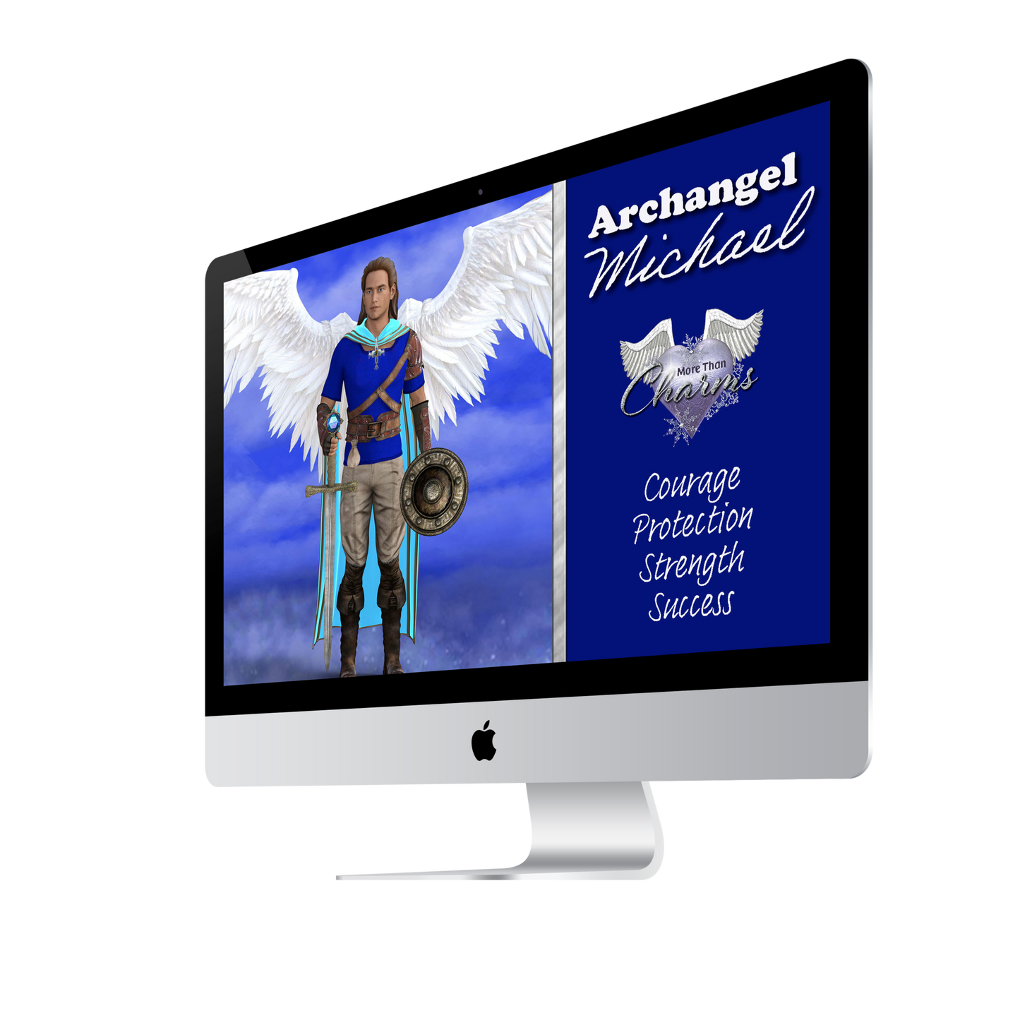 More Than Charms Archangel Michael Wall Papers and Digital Cards